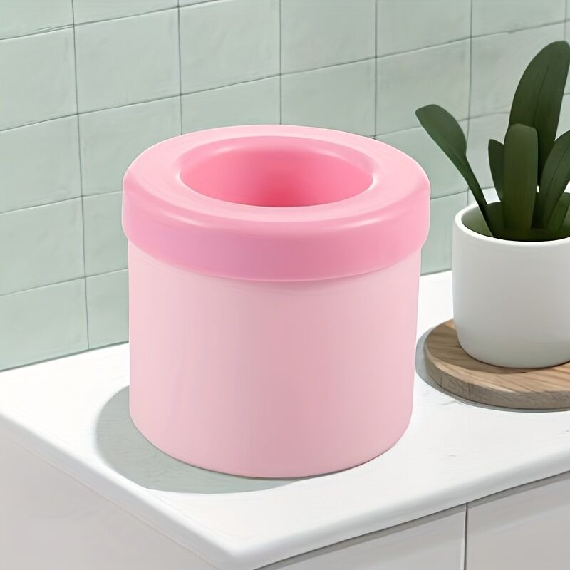 1 pc blue Silicone Ice Cube Cup – Freezable & Reusable Ice Maker, Perfect for Home, Bar, Pub, Club, and Outdoor Summer Drinks in Light Blue, Ideal for Cocktails and Fresh Fruit Infusions