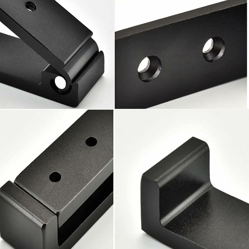 4 Pack Foldable Wall Hooks - Invisible Coat Hooks, Aluminum Wall Hook, Aluminum Alloy Wall Hanging Hook 90° Foldable